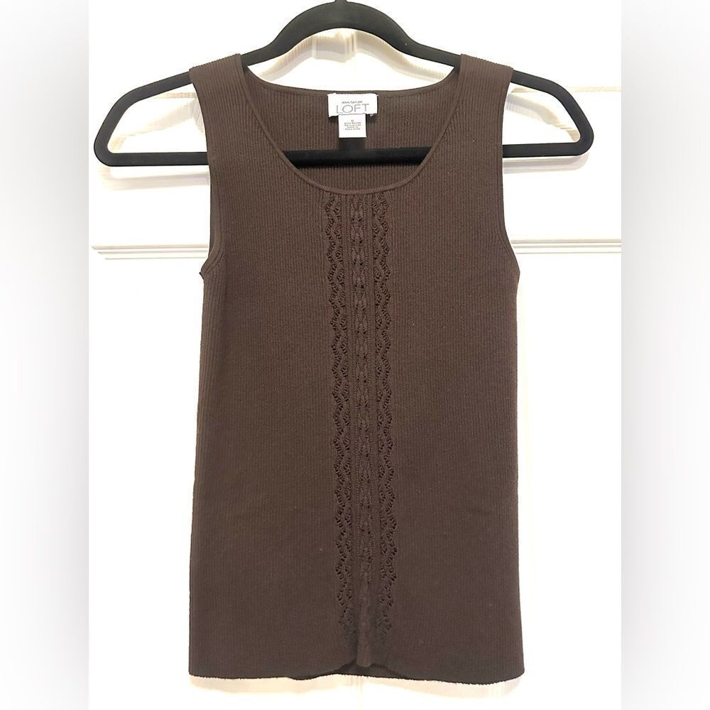 Loft Sleeveless Sweater Tank